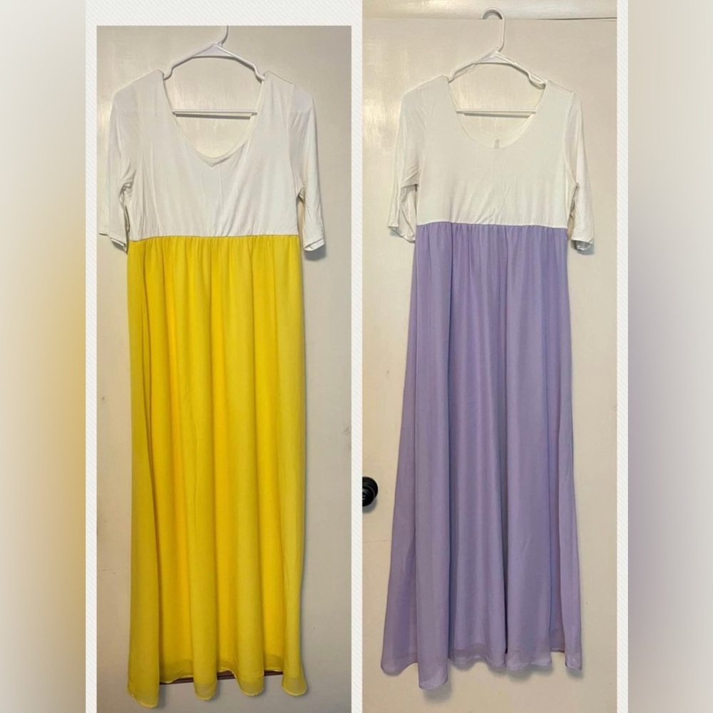 Maternity Maxi Dresses size Large